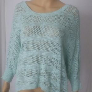 Mesh  Mint green Sweater